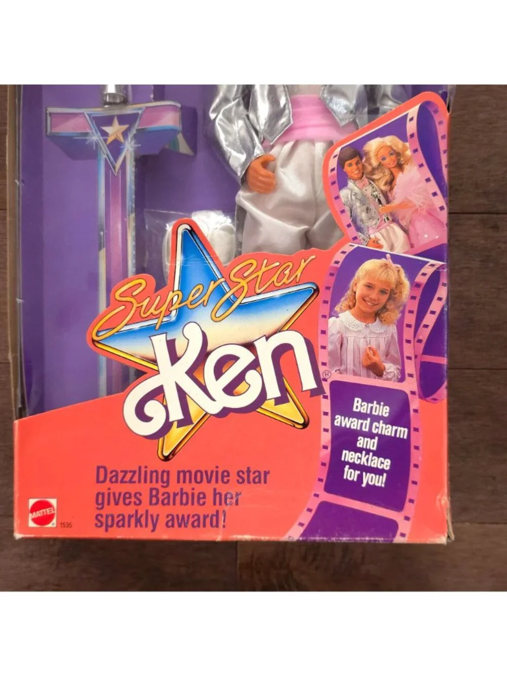 Super Star Ken 1988 Award Winning Barbie Boyfriend Movie Star NRFB Mattel - Picture 4 of 8